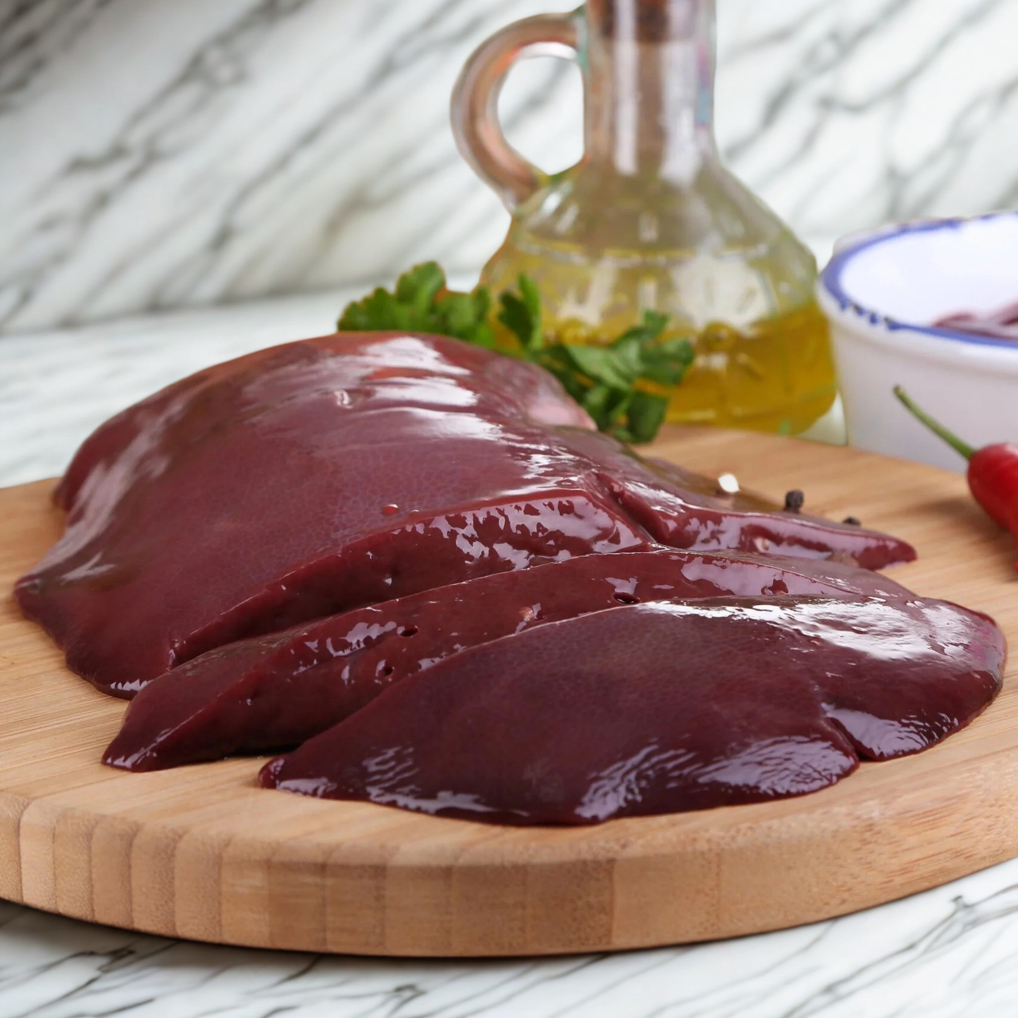 Milk Reared Veals Liver