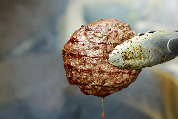 Handmade Grass Fed Beef Burgers - Vicars Game