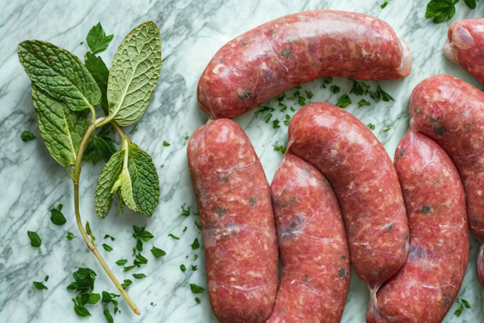 Lamb & Mint Sausages - Vicars Game Estate