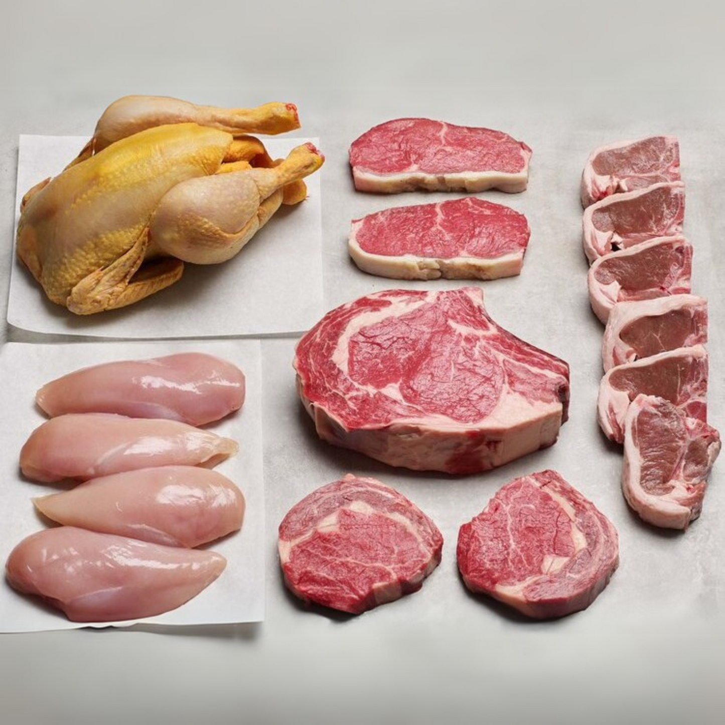 Signature meat box